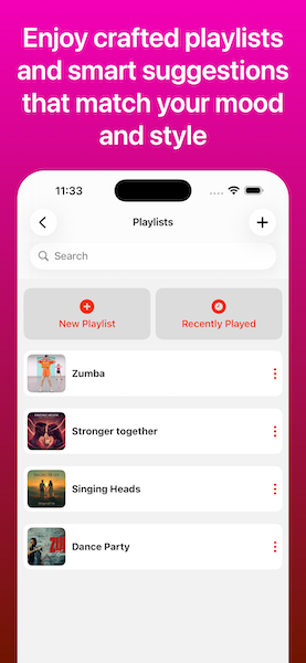 TubiX Home Screen